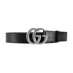 Thắt Lưng Gucci GG Marmont Black 400593 OYAOP 1000 Màu Đen Size 85