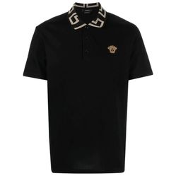 Áo Polo Versace Black Polo Shirt A874021A061991B000 Màu Đen Size S