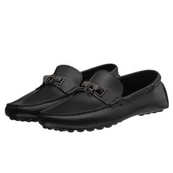 Giày Lười Hermès Irving Loafer Noir Màu Đen Size 41