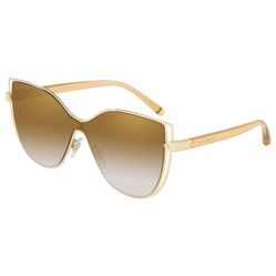 Kính Mát Dolce & Gabbana Ladies Gold Butterfly Sunglasses DG2236 02/6E 28 Màu Vàng