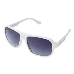 Kính Mát Guess Grey Square Unisex Sunglasses GG2105 21B 60 Màu Trắng Xám