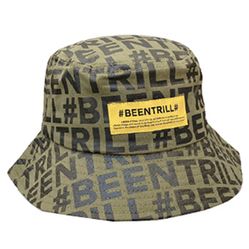 Mũ Beentrill Unisex Street Style Bucket Hats Wide-Brimmed Màu Xanh Rêu