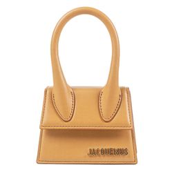 Túi Xách Jacquemus Le Chiquito Mini Bag In Beige 213BA01-213-301170 Màu Be Vàng