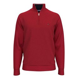 Áo Nỉ Tommy Hilfiger Solid Quarter-Zip Sweatshirt 78C6087 619 Màu Đỏ Size M