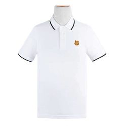 Áo Polo Kenzo  Tiger Crest Polo Shirt 5PO001 Màu Trắng  Size L