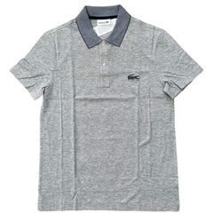 Áo Polo Lacoste Men's Short Sleeve Shirt Grey Gray PH5678 CCA Màu Xám Size S