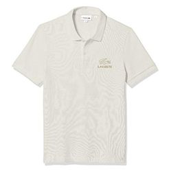 Áo Polo Lacoste Short Sleeve Regular Fit Tonal Pique Shirt PH8722 70V Màu Trắng Size S