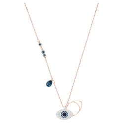Dây Chuyền Swarovski Symbolic Pendant Evil Eye, Blue, Mixed Metal Finish 5172560 Màu Vàng Hồng