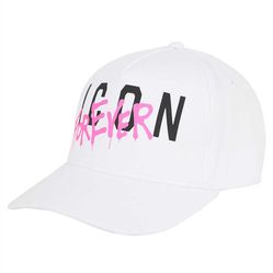 Mũ Dsquared2 Icon Forever Baseball Cap Màu Trắng