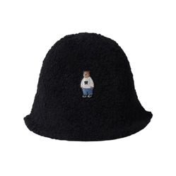 Mũ WHOAU Street Style Bucket Hats WHACC4T91A Màu Đen