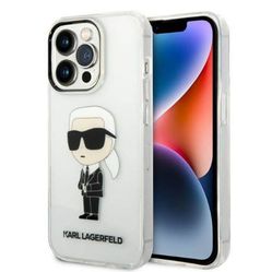 Ốp Điện Thoại Karl Lagerfeld  iPhone 14 Pro KLHCP14LHNIKTCT Màu Trắng