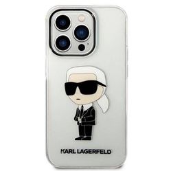 Ốp Điện Thoại Karl Lagerfeld  iPhone 14 Pro Max Màu Trắng