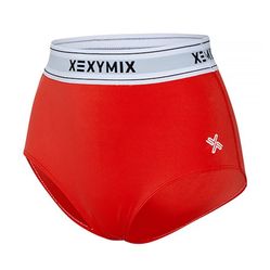 Quần Bơi Nữ Xexymix X Prisma Activity High Waist Panty Chili Red XP0213T Màu Đỏ Size S