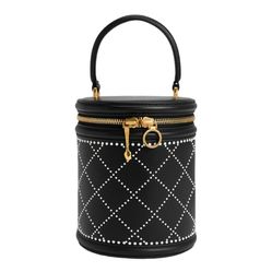 Túi Đeo Vai Charles & Keith Marietta Bead-Embellished Bucket Bag CK2-10701260 Màu Đen