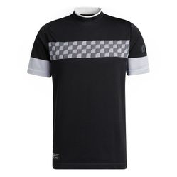 Áo Phông Adidas Golf Adicross Checkered Shirt HN9626 Màu Đen Size XS