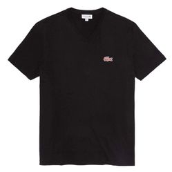 Áo Phông Lacoste Men's Regular Fit Short Sleeve T-Shirt TH5696 031 Màu Đen Size S