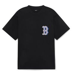 Áo Phông MLB Overfit Monotive Boston Red Sox Tshirt 3ATSM3033-43CGS Màu Đen