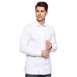 Áo Sơ Mi Dài Tay Lacoste Men's Cotton Shirt Regular Màu Trắng Size 42