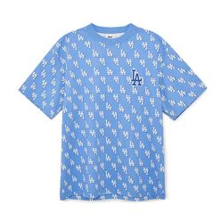 Áo Thun MLB Logo T-Shirts LA Dodgers 3ATSM1133-07CBL Màu Xanh Blue Size S