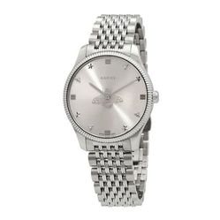 Đồng Hồ Nữ Gucci G-Timeless Quartz Silver Dial Ladies Watch YA1264153 Màu Bạc