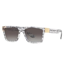 Kính Mát Dolce & Gabbana D&G Sunglasses DG6164 33148G 54-16 Màu Xám