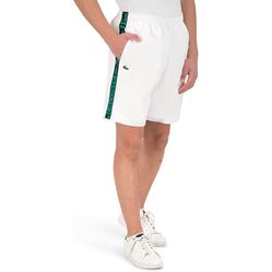 Quần Shorts Nam Lacoste GH9348 00 001 Regular Fit Sports Màu Trắng Size 2