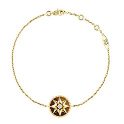 Vòng Đeo Tay Dior Rose Des Vents Bracelet 18k Yellow Gold, Diamond And Tiger Eye JRDV95202_0000 Màu Vàng (Chế Tác)