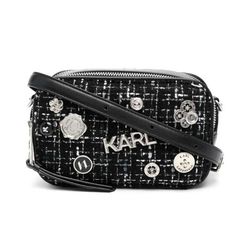 Túi Đeo Vai Nữ Karl Lagerfeld K-Pins Camera Bag Màu Đen