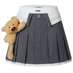 Chân Váy Nữ 13 De Marzo Teddy Bear Màu Xám Size S