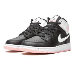 Giày Thể Thao Nike Jordan 1 Mid Arctic Punch Pink 555112 Phối Màu Size 38