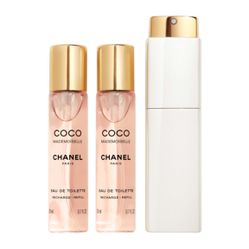Set Nước Hoa Nữ Chanel Coco Mademoiselle Eau De Toilette Twist And Spray 3x20ml