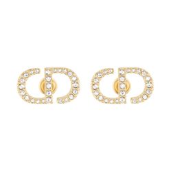 Khuyên Tai Nữ Dior Petit CD Stud Earrings Màu Vàng
