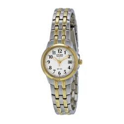 Đồng Hồ Nữ Citizen Eco – Drive EW 1544-53A Cho Nữ Màu Vàng Bạc