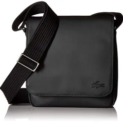 Túi Lacoste Men's Flap Crossover Bag Black Màu Đen