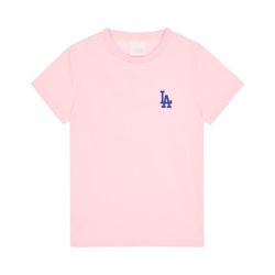 Áo Phông MLB X Disney Short Sleeve T-shirt LA Dodgers Màu Hồng