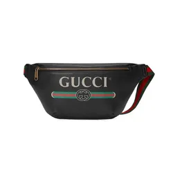 Túi Đeo Chéo Gucci Logo-Print Leather Belt Bag Mà