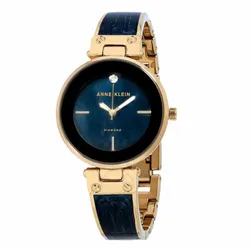 Đồng Hồ Nữ Anne Klein AK/2512NVGB Vân Đá Màu Xanh Cổ Vịt
