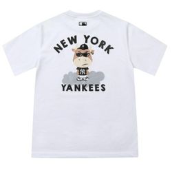 Áo Phông MLB New York Yankees Cash Cow Short Sleeve T-shirt Màu Trắng Size M