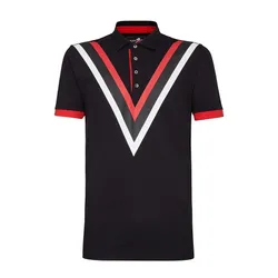 Áo Polo Philipp Plein Sport MTK3384 Màu Đen Xám Size XS