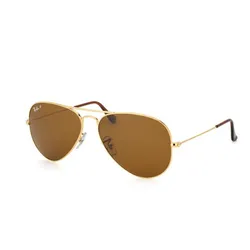 Kính Mát Rayban Aviator RB3025 001/57 (62) Polarized Nâu Trà