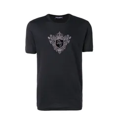 Áo Phông Nam Dolce & Gabbana D&G Vintage Logo T-Shirt Màu Đen