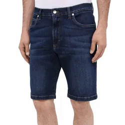 Quần Bò Nam Shorts Dolce & Gabbana D&G Stretch Denim Bermuda Màu Xanh Navy