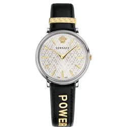 Đồng Hồ Versace V-Circle Manifesto Power Watch 38mm Màu Đen