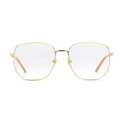 Kính Mắt Cận Gucci Eyewear rectangular-Frame Metal Glasses GG0396S