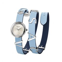 Đồng Hồ Nữ Versace V-Flare Watch, 28mm Màu Xanh Blue