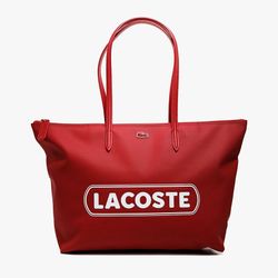 Túi Tote Lacoste Torebka L Shopping Bag Màu Đỏ