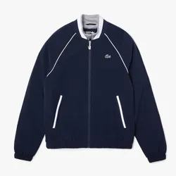 Áo Khoác Lacoste Men’s Sport Lightweight Water-Resistant Zip Golf Jacket Màu Xanh Navy Size 48