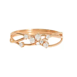 Nhẫn Morina AURORA N0188 Màu Vàng Hồng