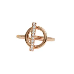 Nhẫn Morina BELOVED N0327 Màu Vàng Hồng