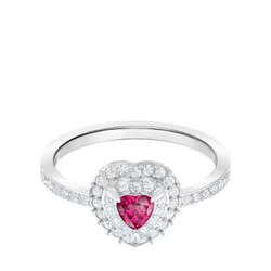 Nhẫn Nữ Swarovski Women's Ring Stainless Steel Crystal 5446300 Size 50
